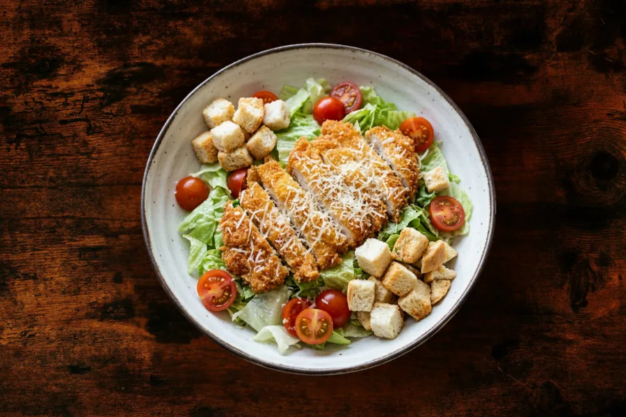 Salad caesar