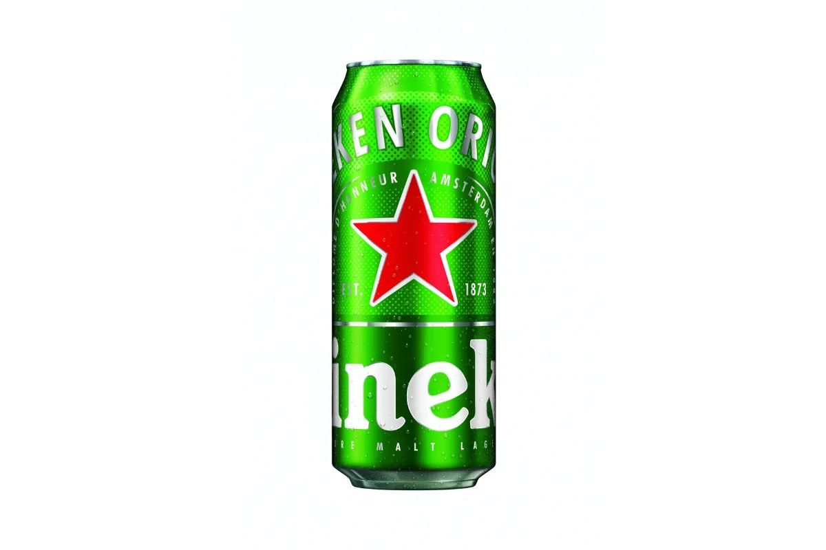 Heineken beer can 500 ml