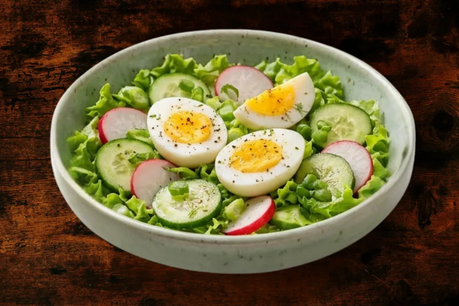 Зелена салата /овкусена/