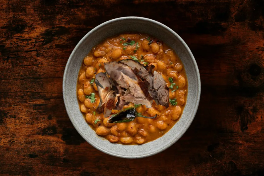 Smilyan Bean Stew with Pork Shank